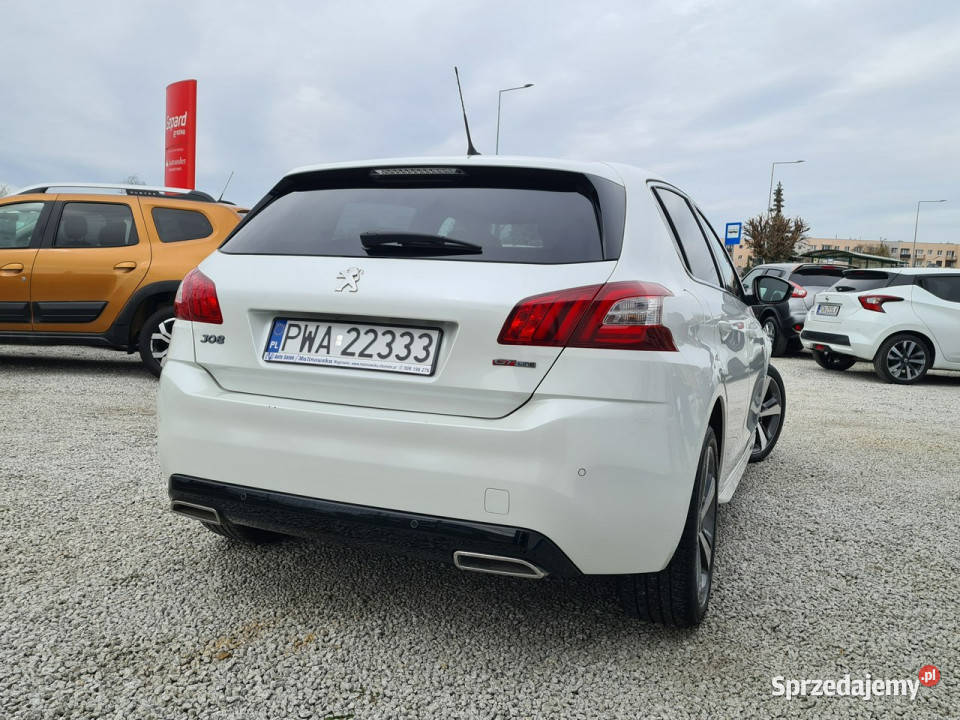 Peugeot 308 GTLine Navi 2xPDC Full Led Półskóry ESP Wągrowiec