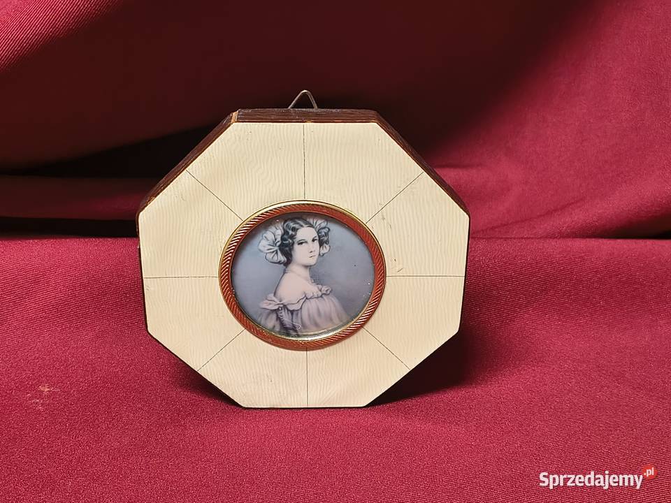 Antyczna miniatura portretowa Chorzew