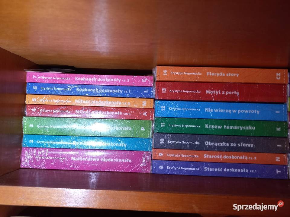 Kolekcja książek Krystyny Nepomuckiej