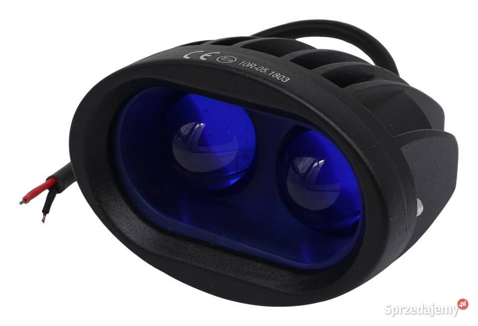 2x LAMPA STRUMIENIOWA Opryskiwacza Niebieska LED Solec Kujawski