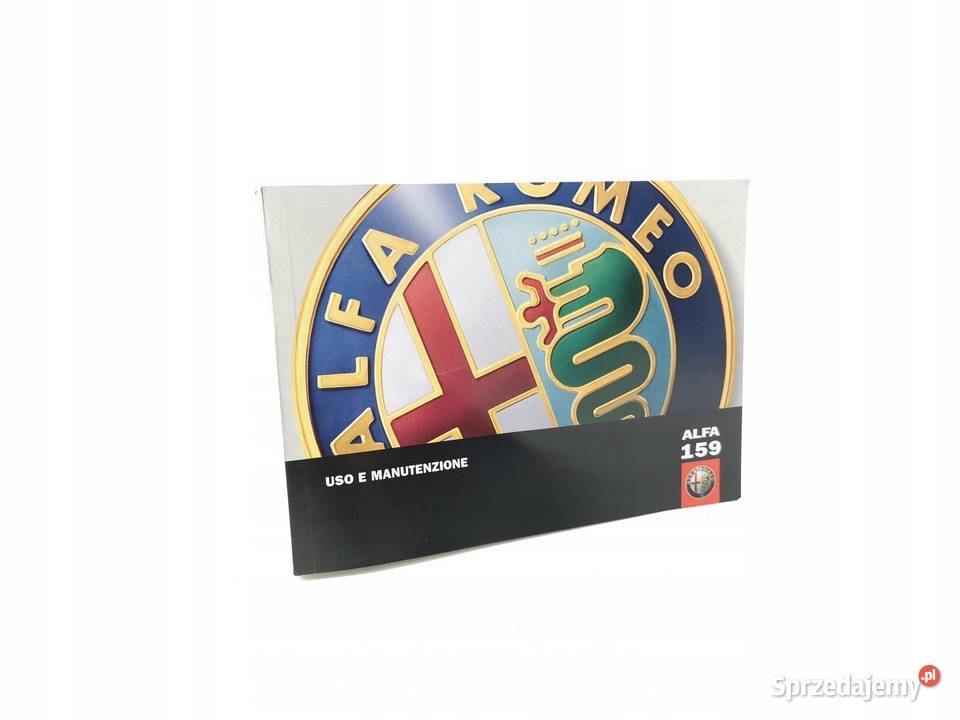 INSTRUKCJA OBSŁUGI ALFA ROMEO 159 20082010 osobowe lubelskie