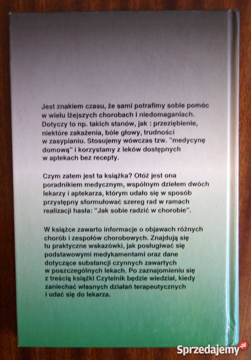 CHOROBA sobie radzić Parczew sprzedam