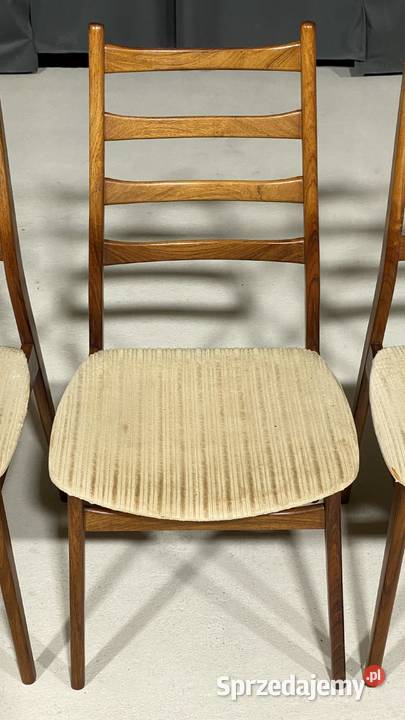 Komplet 5 krzeseł vintage Casala Niemcy lata 60 Gryfice