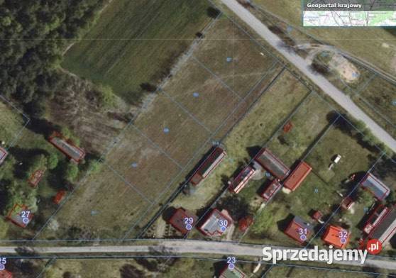 Dąbrówka gm Czerwonka działka budowlana 1100m Czerwonka Szlachecka