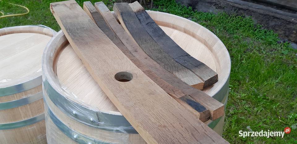 Beczki dębowe węgierskie beczka węgierska 225 l Nowy Targ sprzedam