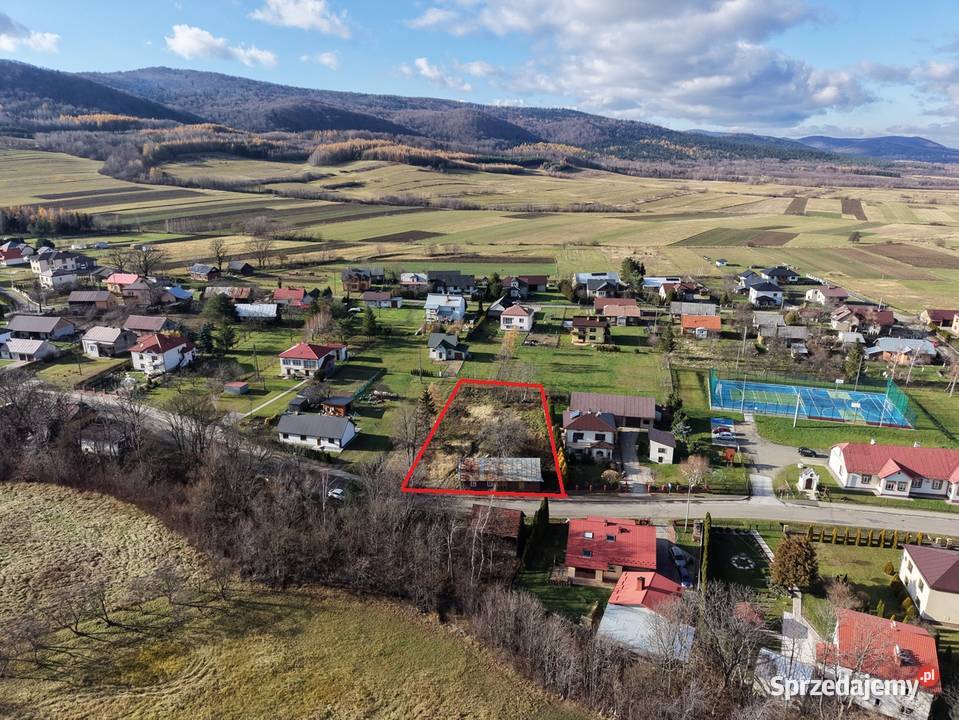 Działka budowlana Mrukowa z projektem domu