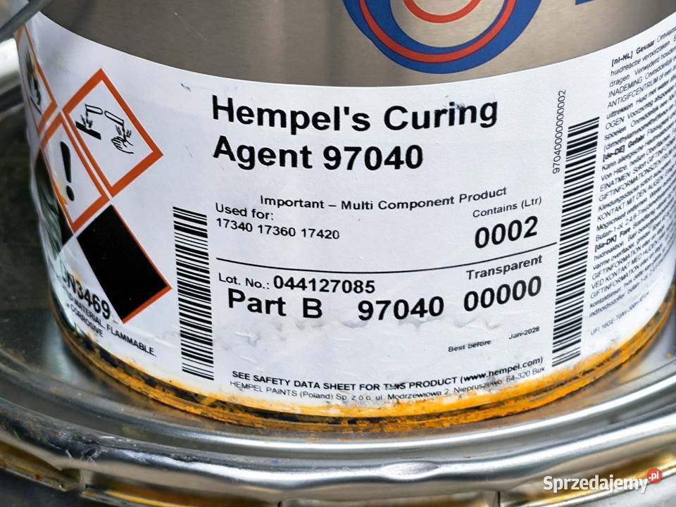Hempadur Zinc 17360 grunt epoksydowy wielkopolskie Przygodziczki