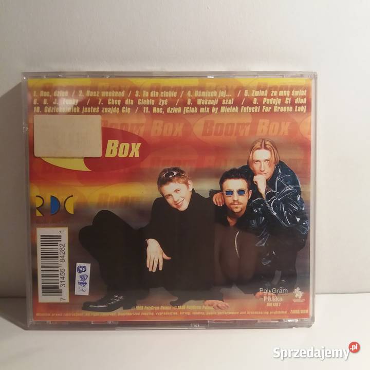 Boom Box Boom Box Andrzej Lampert z zespołu Pin Warta