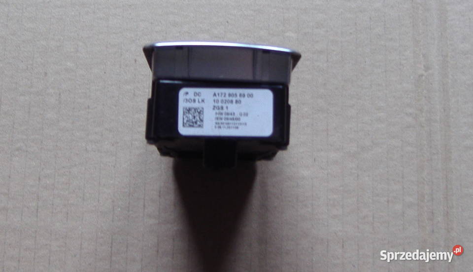 MERCEDES W204 PANEL STEROWANIA SZYB LUSTEREK