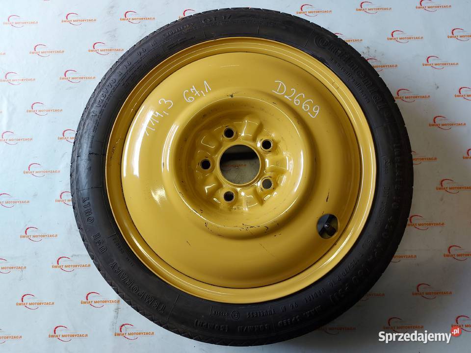 MAZDA 5 CR koło dojazdowe 1257016 96M 5x1143