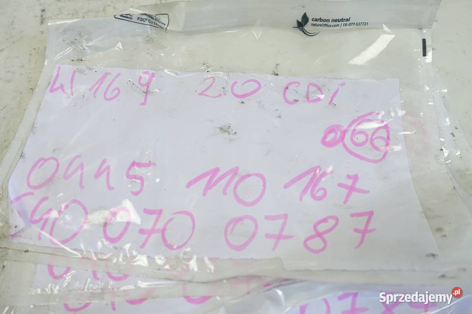 Wtryskiwacz Mercedes W169 20 CDI A6400700787 lubelskie