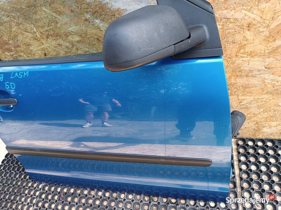 VW POLO 9N 5D LA5M DRZWI PRZÓD PRAWY PRAWE Motoryzacja Słowikowo