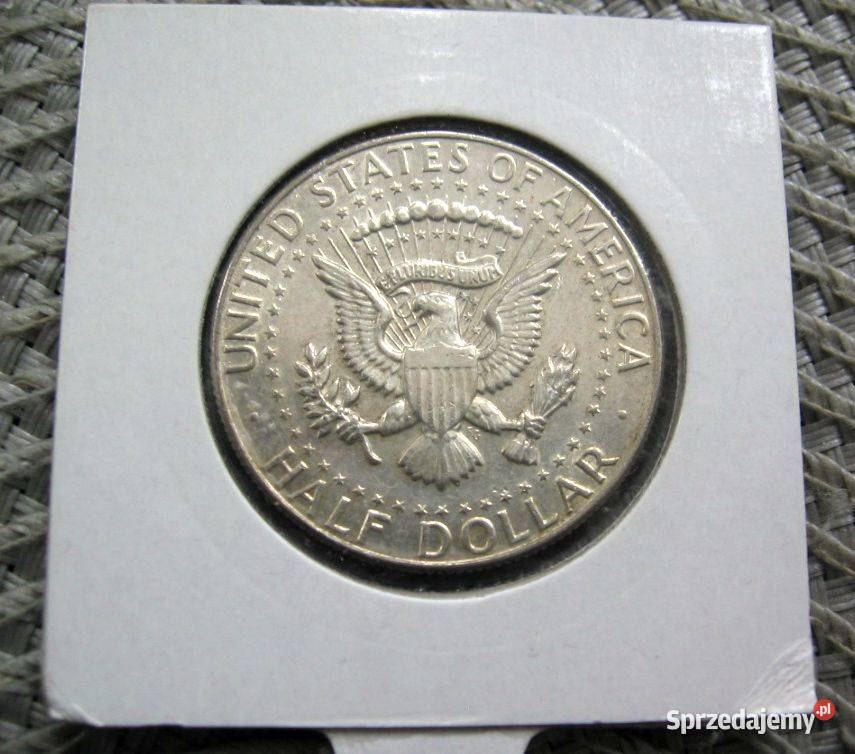 USA Half Dolar 1968r D SREBRO wielkopolskie Kalisz