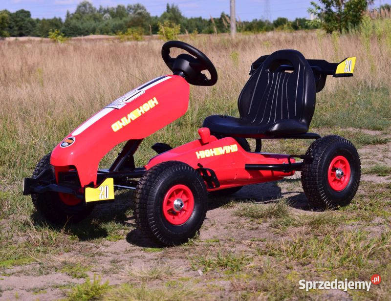 BAWIBUS pojazd GOKART NA PEDAŁY pompowane koła śląskie