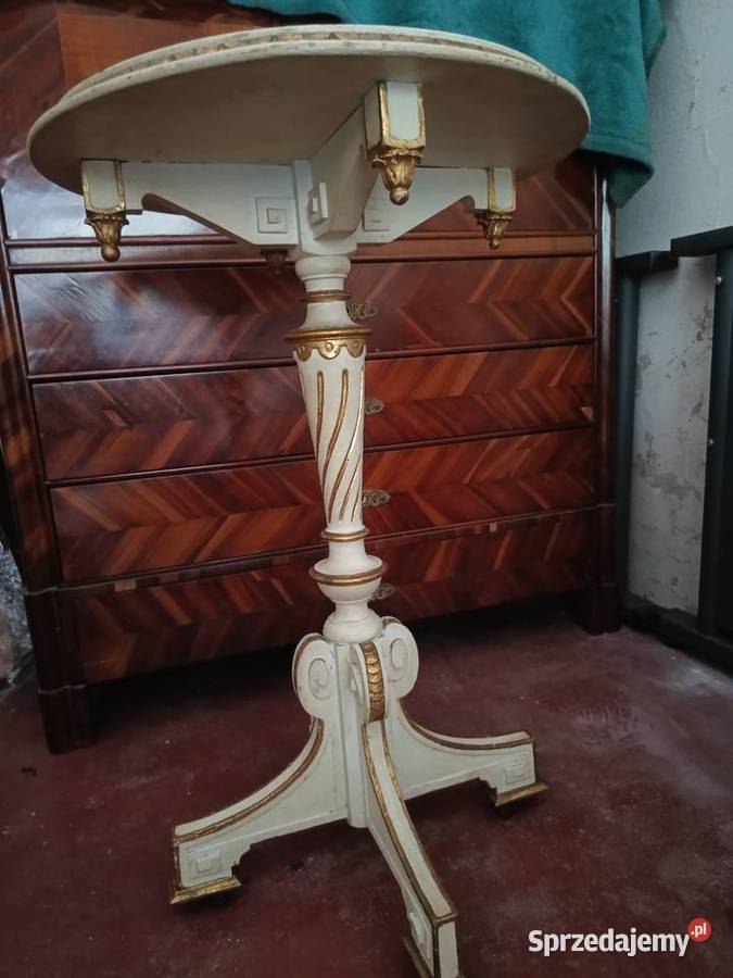 Piękny zabytkowy stolik Antyki Opole