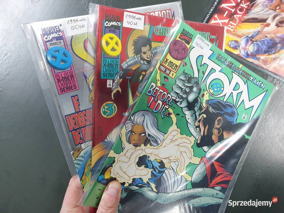Storm 3 oryginalne komiksy Marvel USA 1996 pomorskie Gdynia