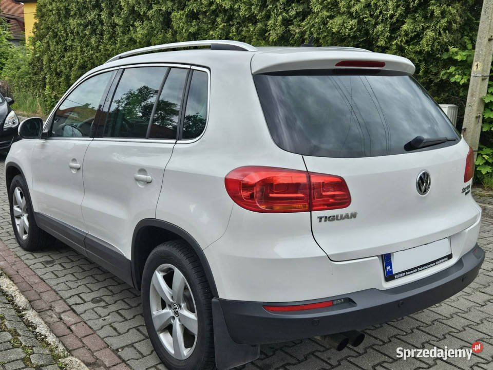 Volkswagen Tiguan Panorama dach Podgrzewane kurtyny powietrzne Ruda Śląska