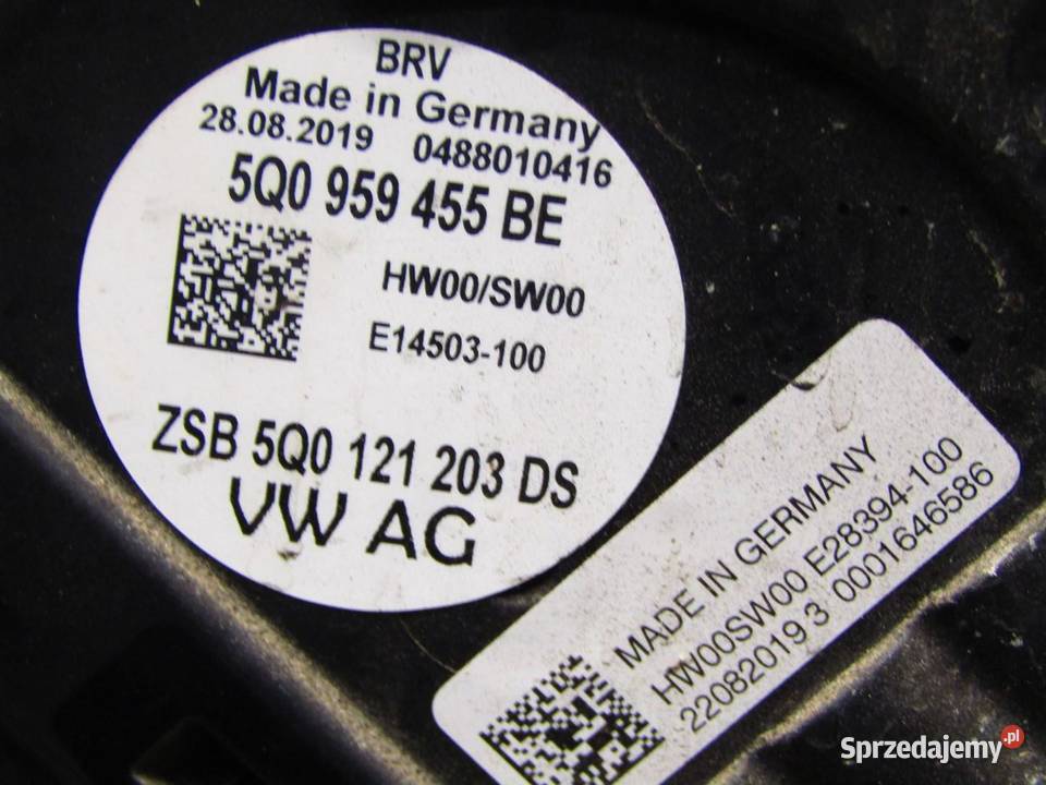 PAS PRZEDNI CHŁODNICE WENTYLATOR 15 TSI KPL SEAT