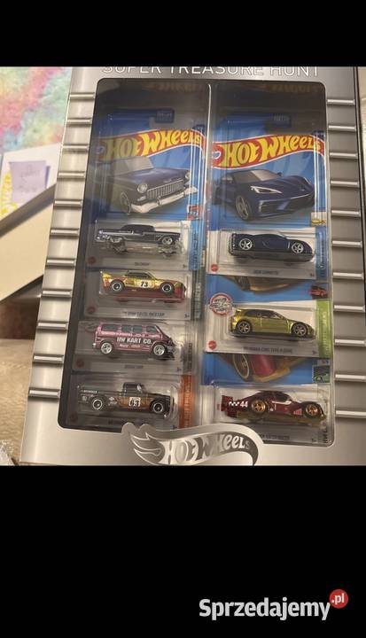 Zestaw pudełkowy Hot Wheels SUPER TREASURE Dębianki sprzedam