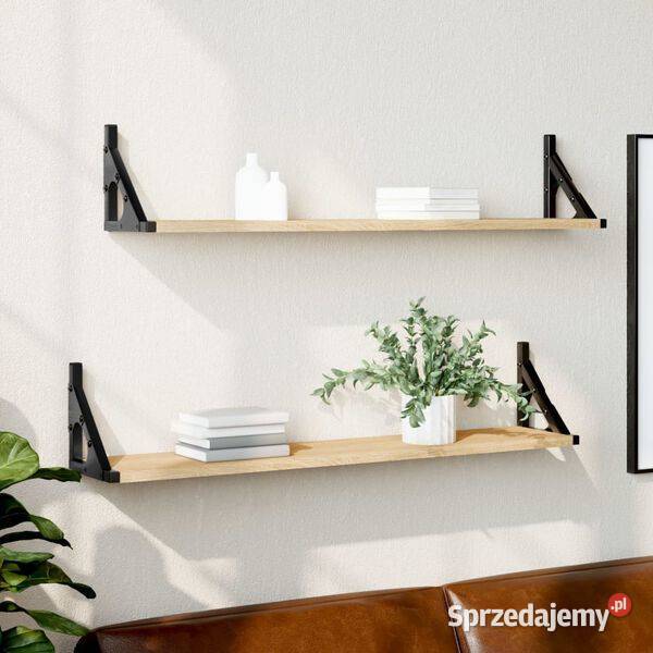 vidaXL Półki ścienne 2 Dąb Sonoma 80x15x155 Warszawa sprzedam