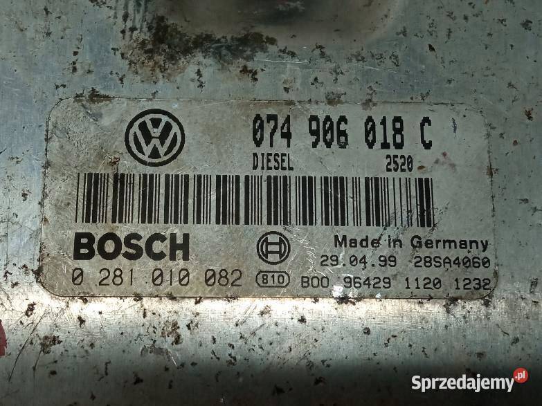 STEROWNIK SILNIKA 074906018C 25 D 102 VW świętokrzyskie sprzedam