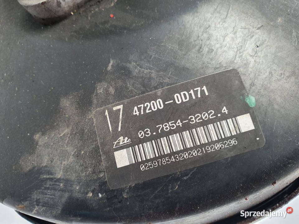 SERWO HAMULCOWE TOYOTA YARIS II 472000D171 Pozostałe Lipno