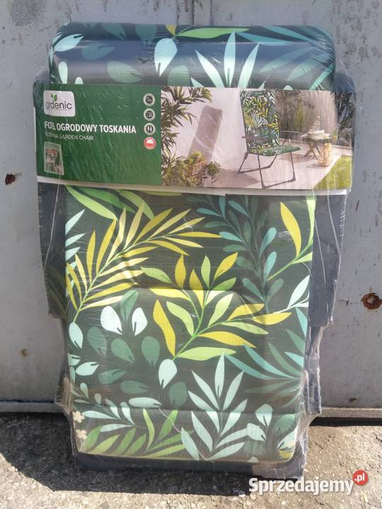 NAJTANIEJ Fotel Ogrodowy Składany z Zabrze