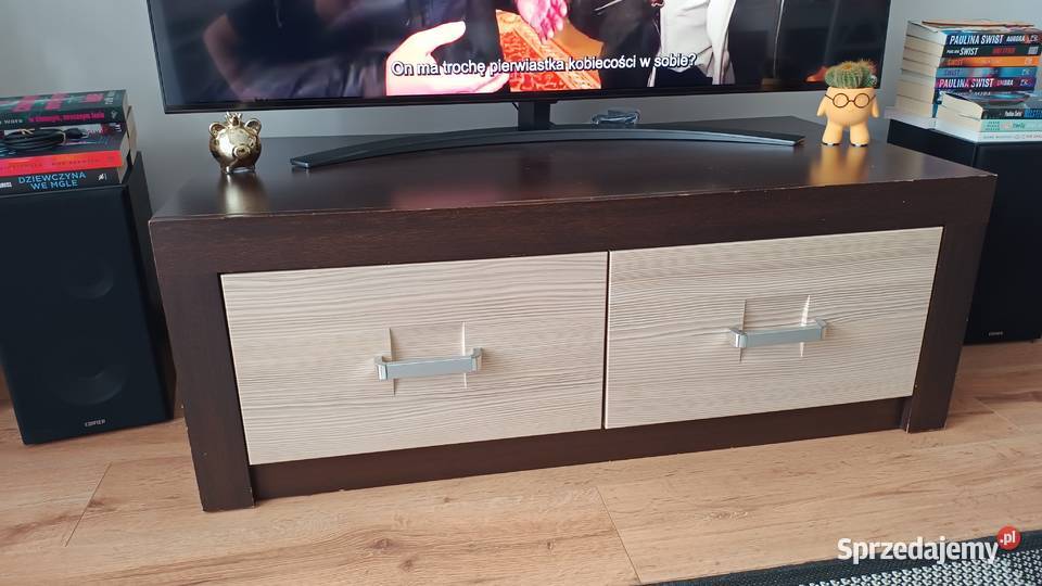 Szafka RTV Komoda pod telewizor 110 Dwukolorowa Iława sprzedam