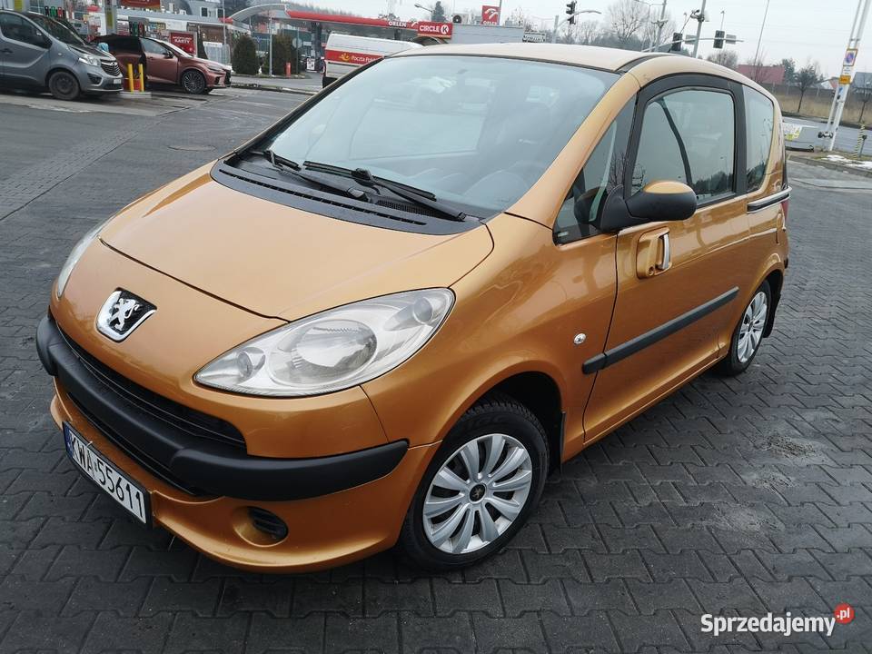 Peugeot 1007 14 z gazem serwisowany zadbany Peugeot śląskie Jaworzno
