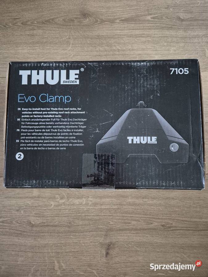 Stopy Thule Evo Clamp 7105 Koszalin sprzedam