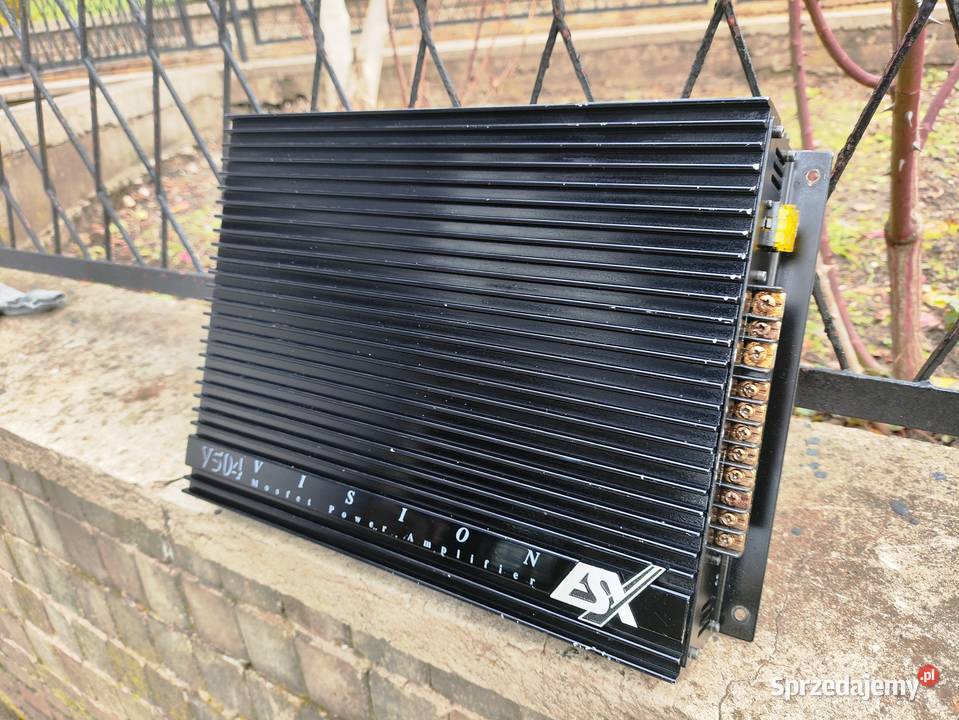 Wzmacniacz samochodowy 4 kanałowy ESX Vision Ilość kanałów 4 Niegowonice