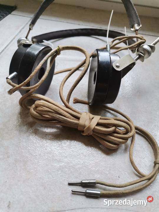 Stare słuchawki radiowe detefon