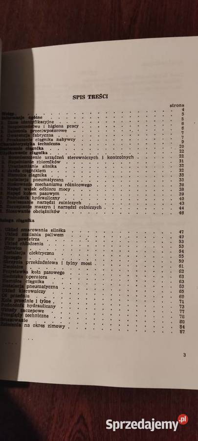 Instrukcja obsługi Ursus C360 3p Perkins ad3152 miękka Stalowa Wola