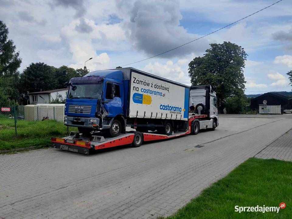 Laweta Tir Transport ciągników siodłowych S6 Miszewko