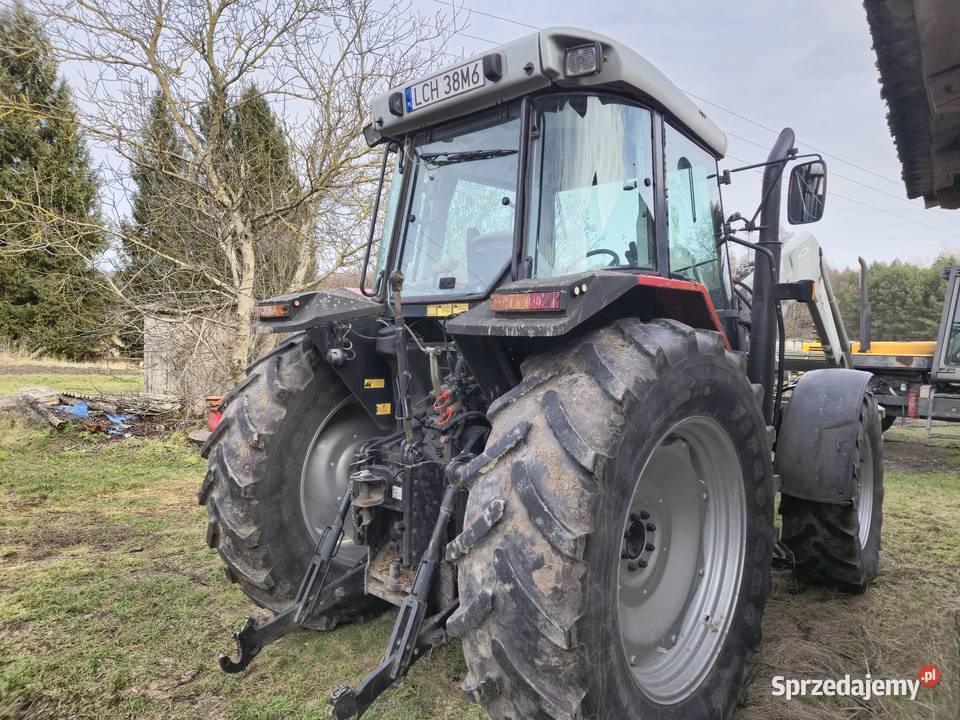 Massey ferguson 6265 mf tur ładowacz mx 120 Massey Ferguson lubelskie Dubienka