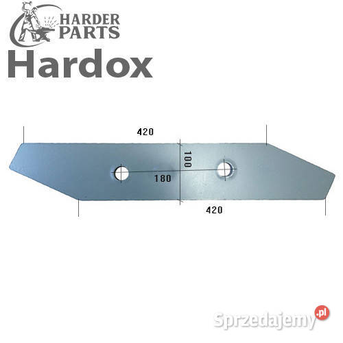 Płoza HARDOX 1018899L części do pługa DOWDESWELL Suwałki sprzedam
