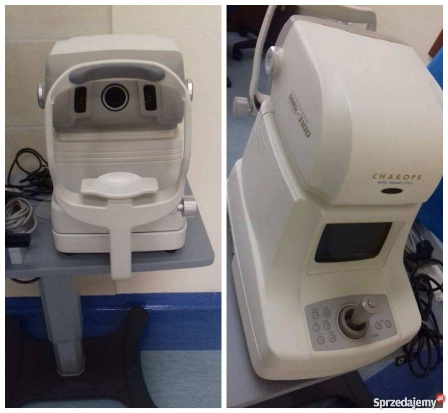 Komplet sprzetu okulistycznego według wymogów Kamień