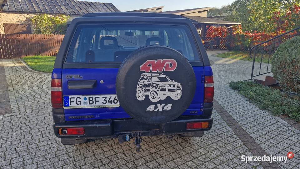 0pel Frontera 20 sport benzyna 115 4X4 Częstochowa