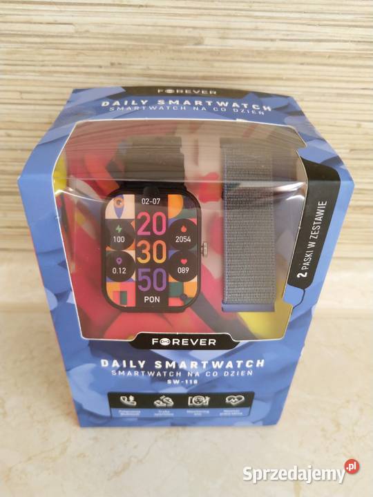 OKAZJA Smartwatch elektroniczny zegarek dotykowy Unisex Zabrze