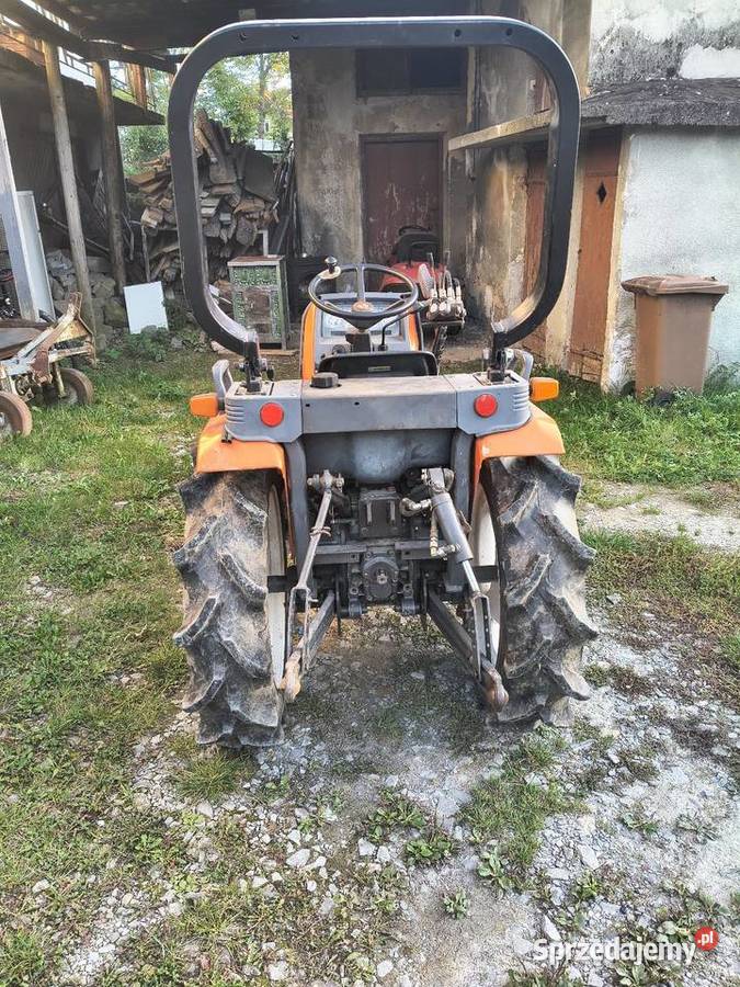 Traktorek 4x4 Kubota Aste A19 Hinomoto CX19 pług podkarpackie Blizne