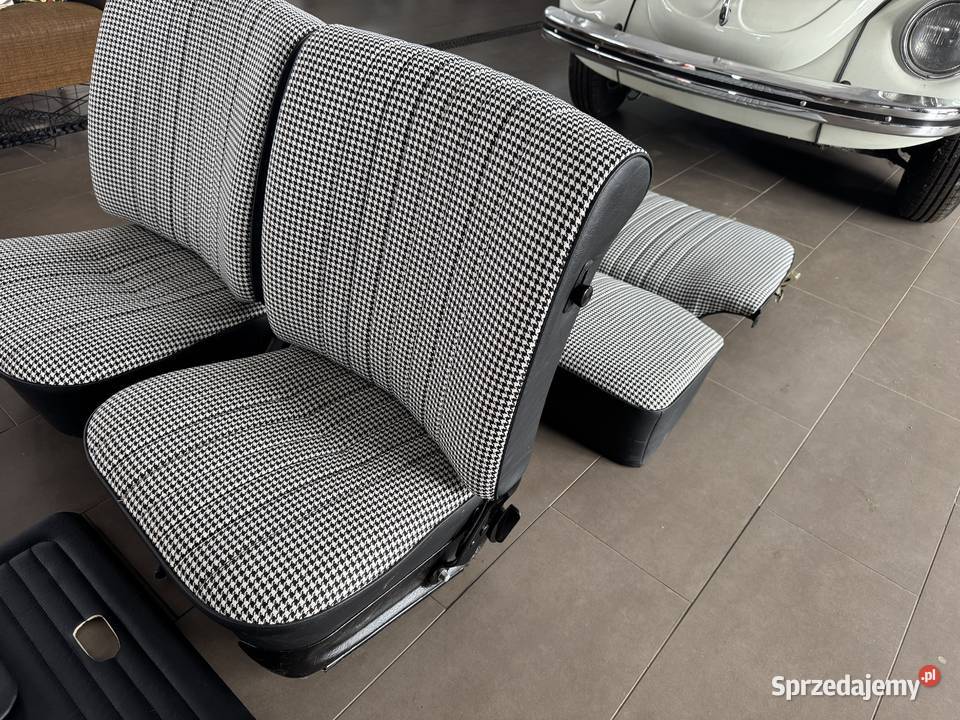 Sprzedam nowe wnętrze do VW Garbus fotele boczki
