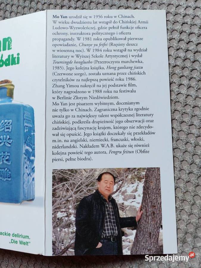 Kraina wódki Mo Yan Kraków sprzedam