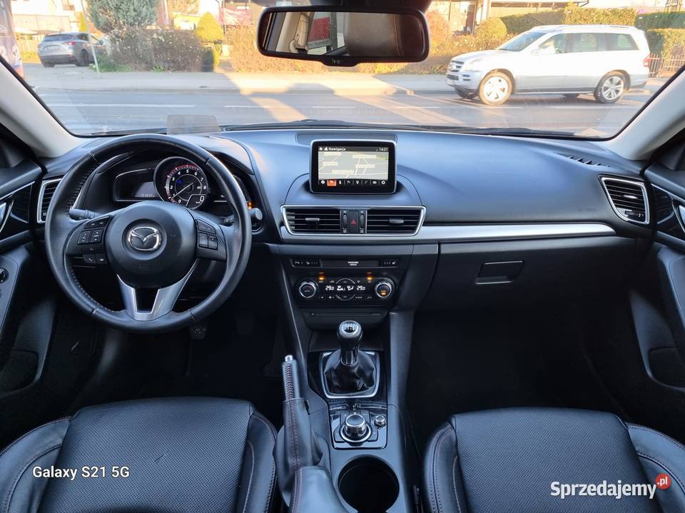 Mazda 3 20 120 nawigacja skóra ksenony alufelgi Płońsk