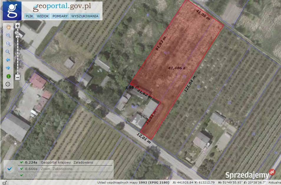DZIAŁKA BUDOWLANO - SIEDLISKOWA 4000 m2 - TYLKO PO 26 za m2