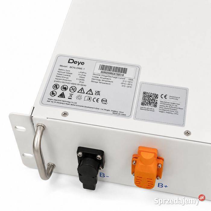 DEYE BOSG PRO 512 kWh Magazyn energii HV sprzedam