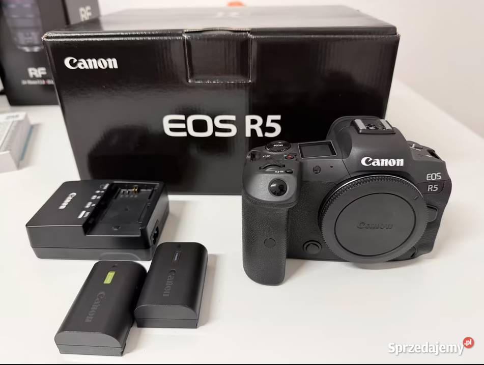 Canon EOS R5 RF 2470mm f28 L IS USM 2 baterie Sadków Duchowny