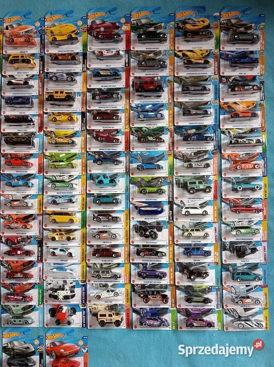 Hot Wheels zestaw 153 sztuki stan wszystkich śląskie Jaworzno