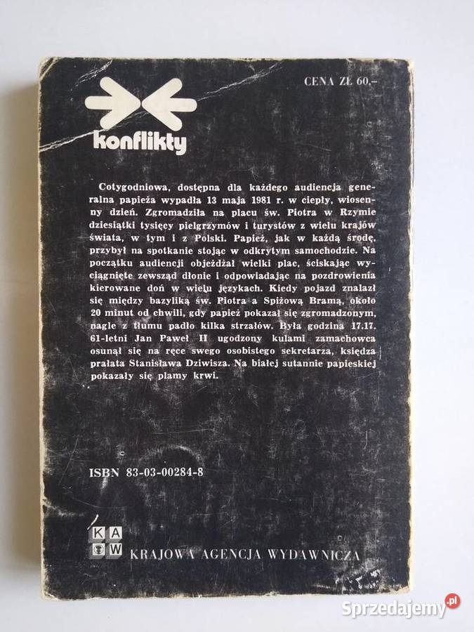 Zamach na papieża Eugeniusz Guz Pozostałe Gdańsk