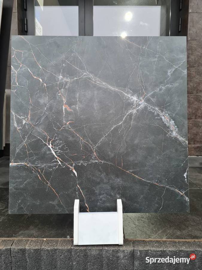 PŁYTKA GRES SHINESTONE BLACK MAT 798X798 GAT1 Opoczno