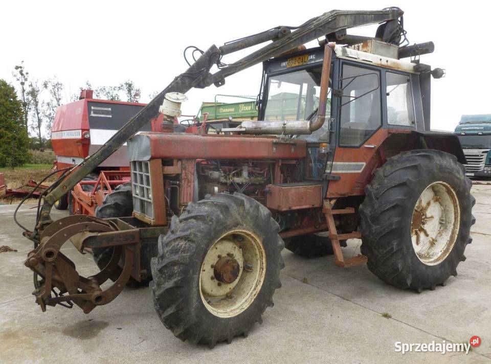 case 1255 international dźwig leśny żuraw ursus Napęd 4x4 mazowieckie Bartołdy